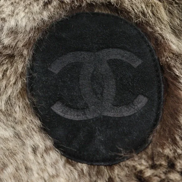 CHANEL Brown Logo Tote Bag
